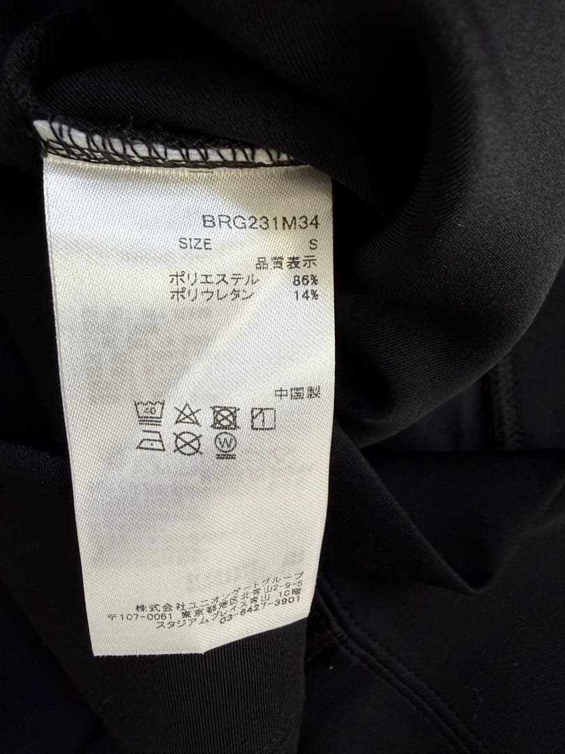 超美品❗️BRIEFING GOLF サイドロゴ　クルーネック