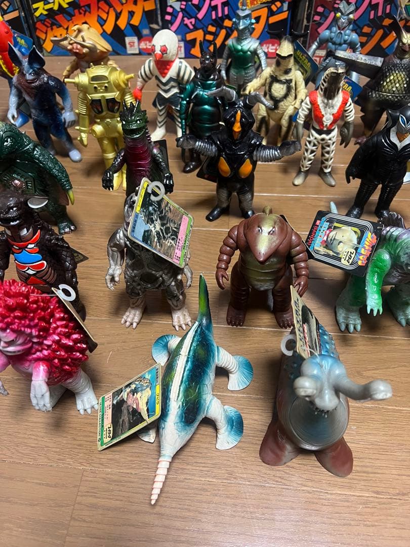 当時物！ウルトラ怪獣バンダイ初版　未使用。
