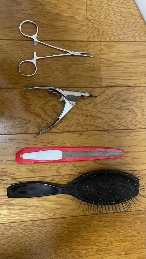 専門学校　トリミングセット　トリマー　トリミング　シザー　ペット