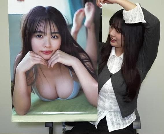 超貴重！豊島心桜 プレイボーイ オンライン・サイン会限定ポスター2枚セット