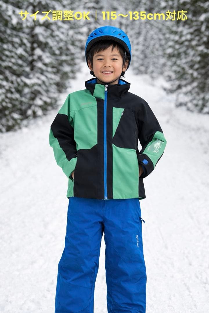 Phenix フェニックス キッズ スキーウェア 上下セット 130cm 男の子