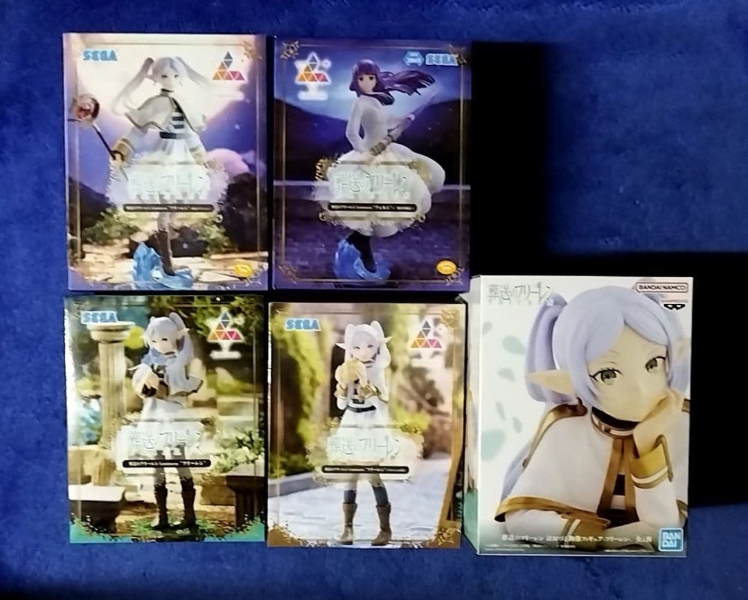 フリーレン・フェルン フィギュア5体セット Luminasta・ ほおづえ胸像