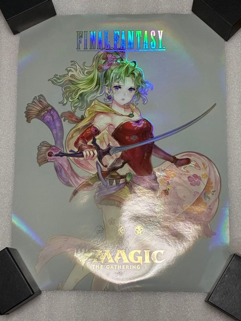 MTG ファイナルファンタジー 販促用FOIL ポスター ティナ