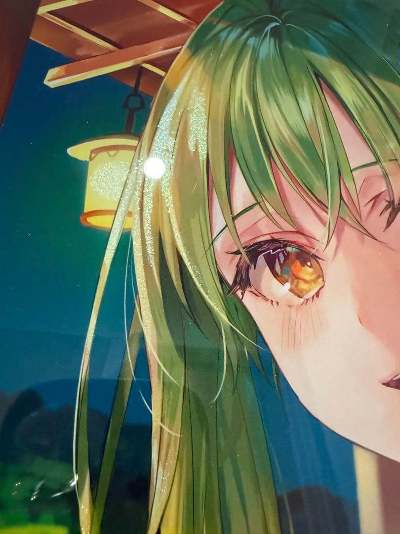 アールビバン　ももこ　版画　杪夏