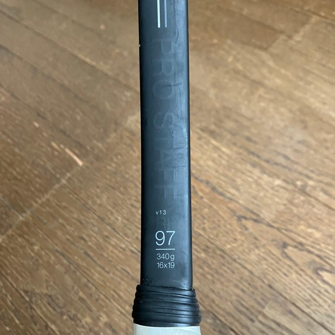 最終　Wilson プロスタッフ 97 v13 RF 硬式テニス　ウィルソン