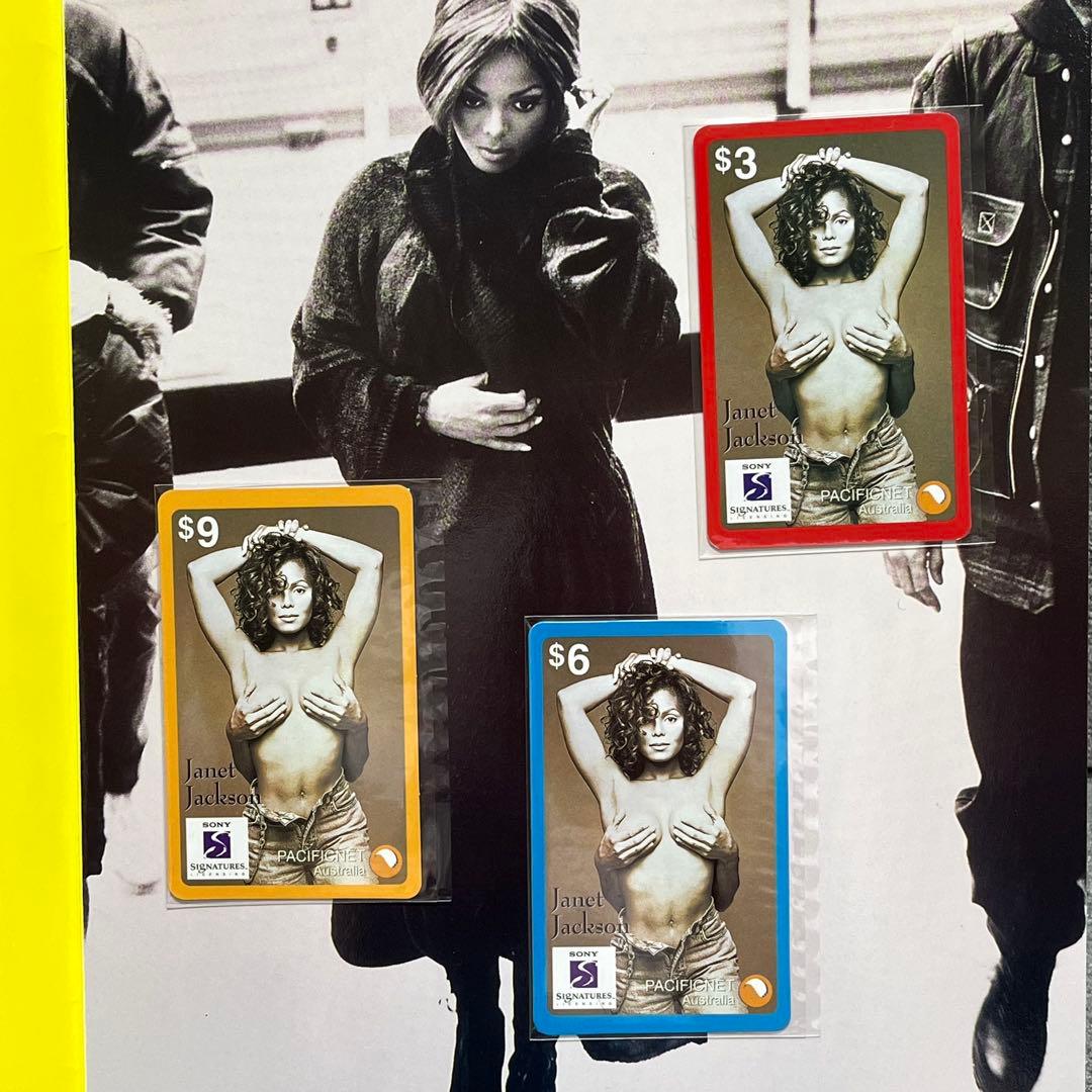 世界限定500セット　ジャネット90年代伝説フォトテレカ超豪華希少限定版