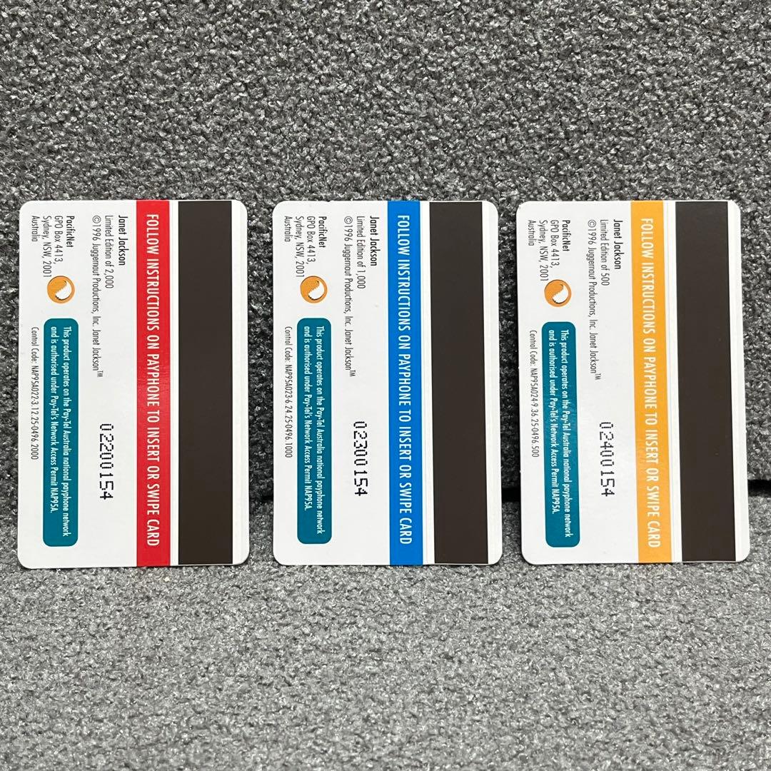 世界限定500セット　ジャネット90年代伝説フォトテレカ超豪華希少限定版