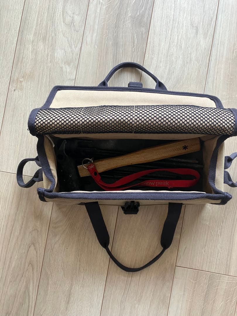 お買得⭐︎スノーピーク　ペグハンマーとペグ8本セット　マルチコンテナ