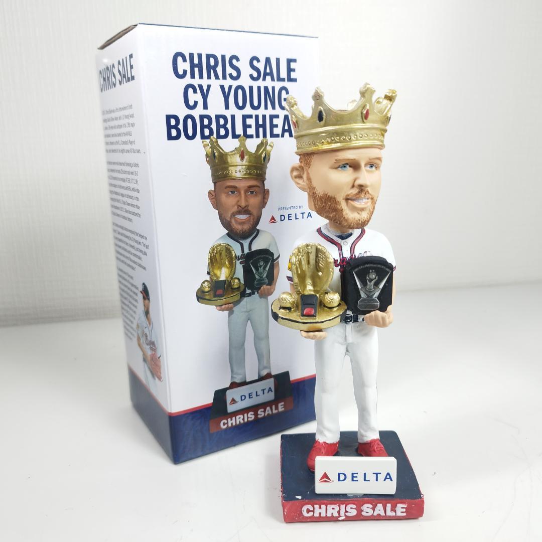 クリス セール サイヤング賞 ボブルヘッド 球場配布品 新品 ピッチャ I429