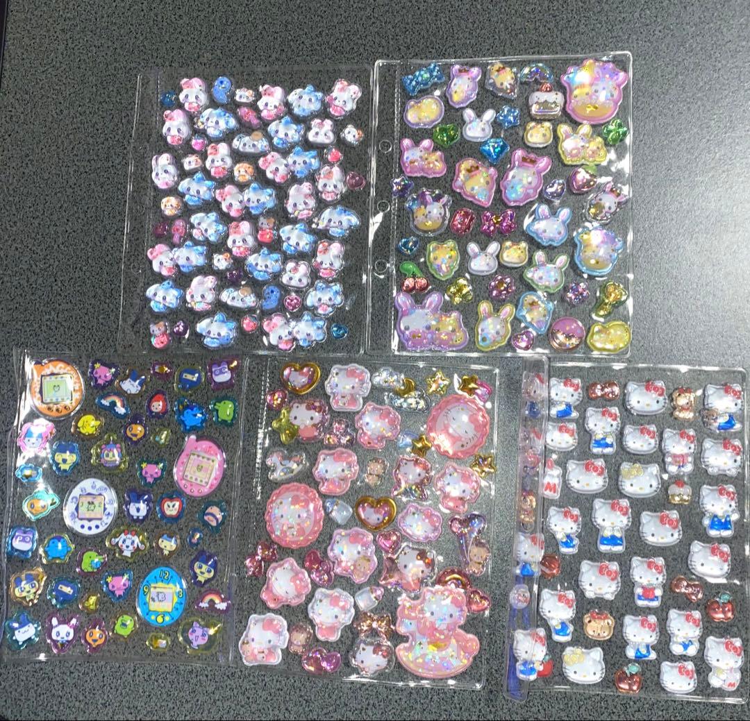 ボンボンドロップシール 正規品 サンリオ シール帳 完成品　16種セット