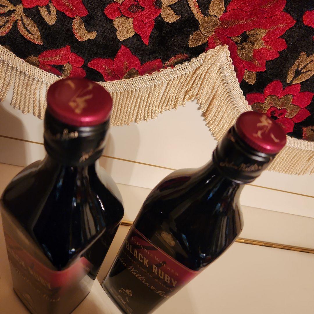 [新]( 貴重商品 ) JohnnieWalker Black Ruby 2本