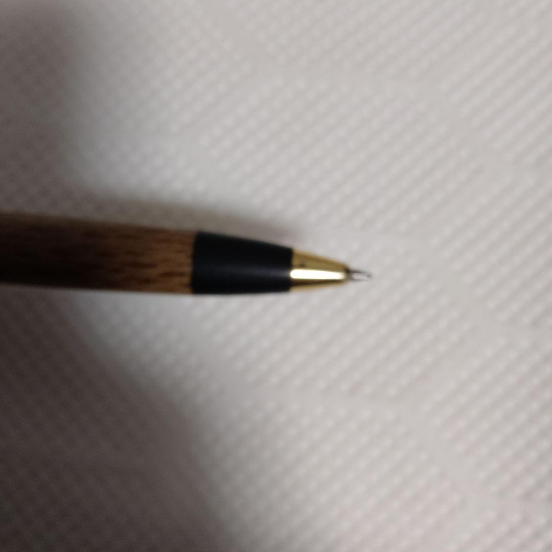 野原工芸　ボールペン　玉クリップ　樫