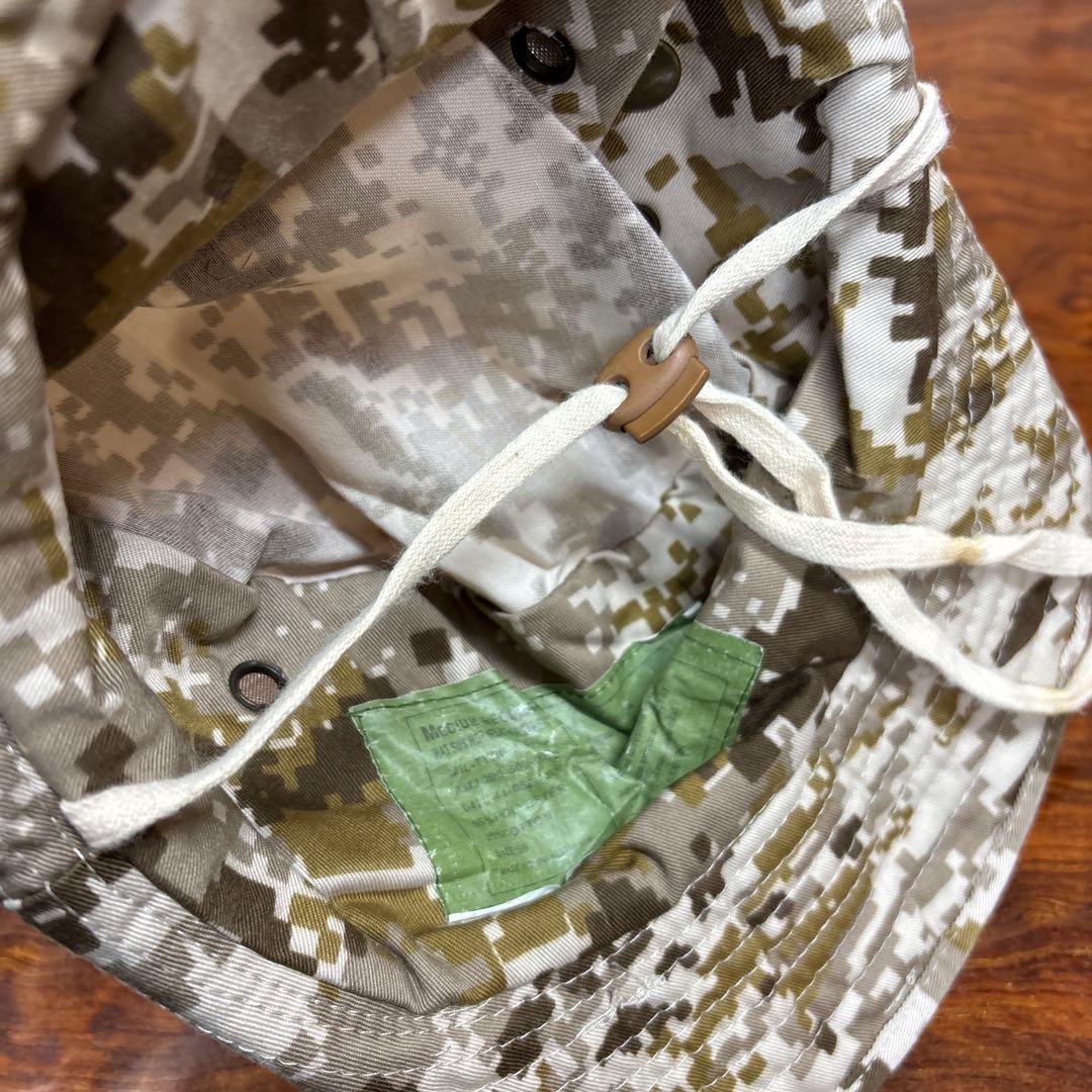 アメリカ軍　迷彩服上下セットとハット　0127o0138