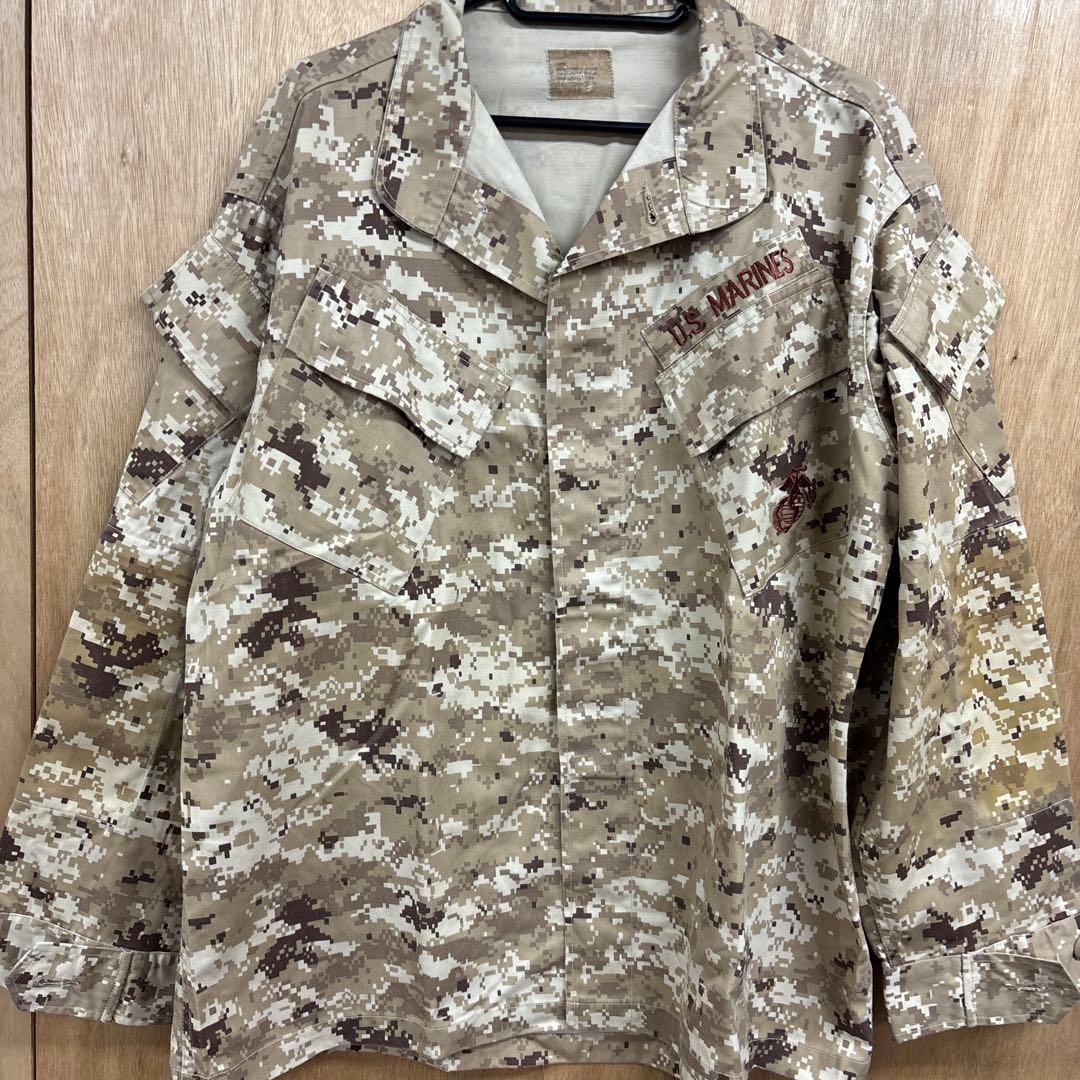 アメリカ軍　迷彩服上下セットとハット　0127o0138