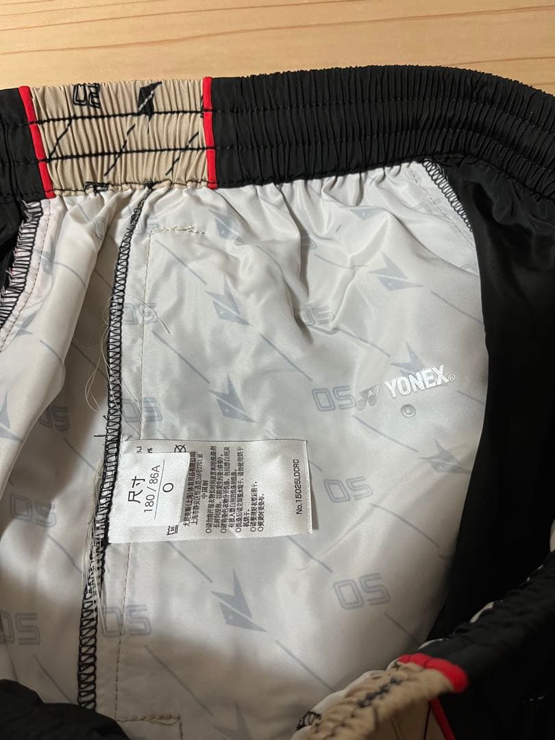 林丹限定ヨネックスYONEXハーフパンツユニフォームLINDANゲームシャツ25
