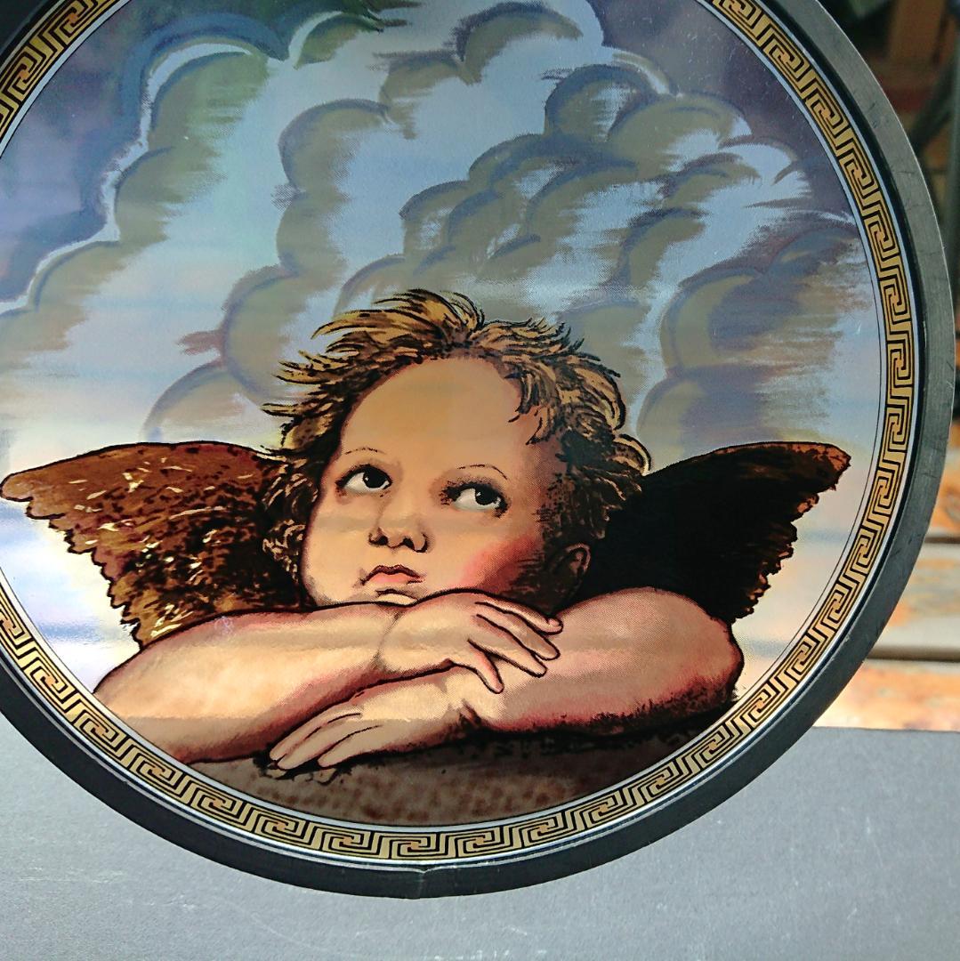 大判ラファエロ ステンドグラス Cherub小天使 グラスマスターズ社