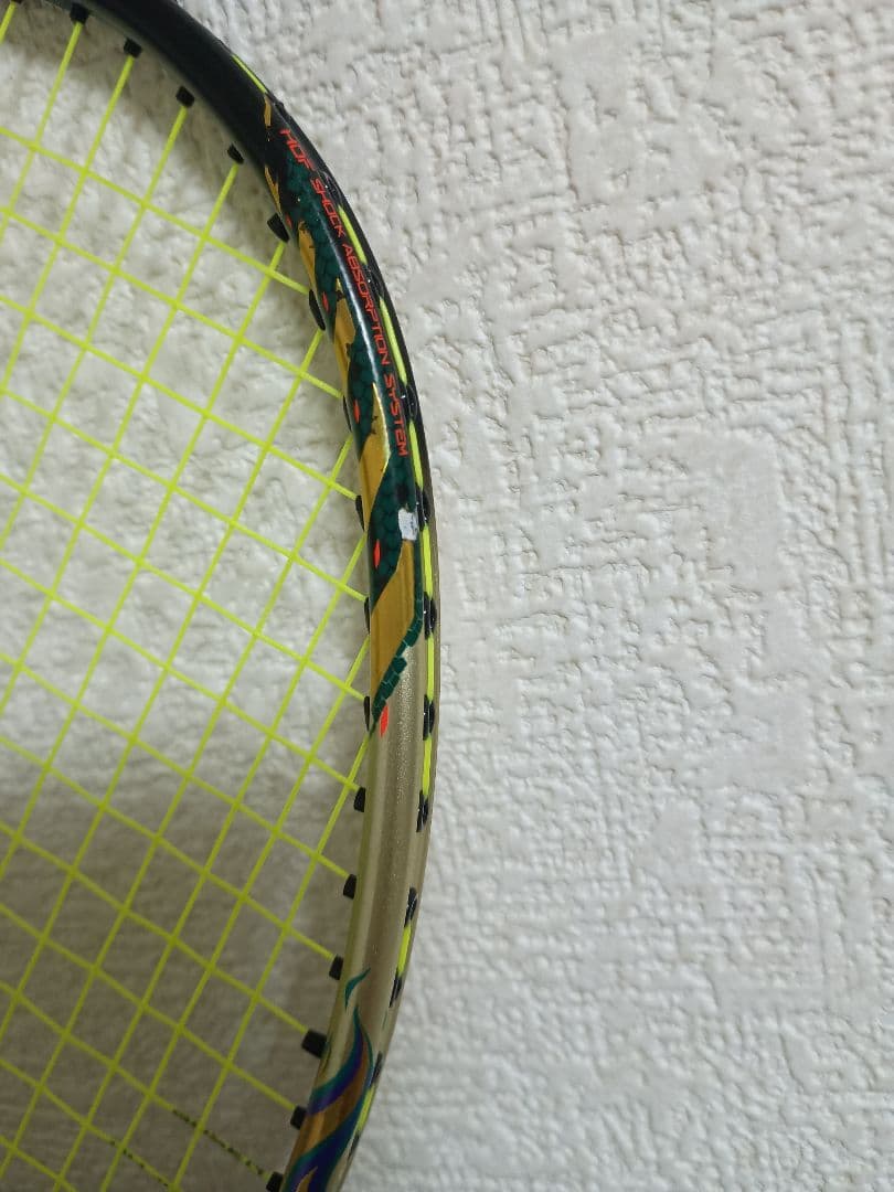 LI-NING AXFORCE100 4UG5 ガット張り立て