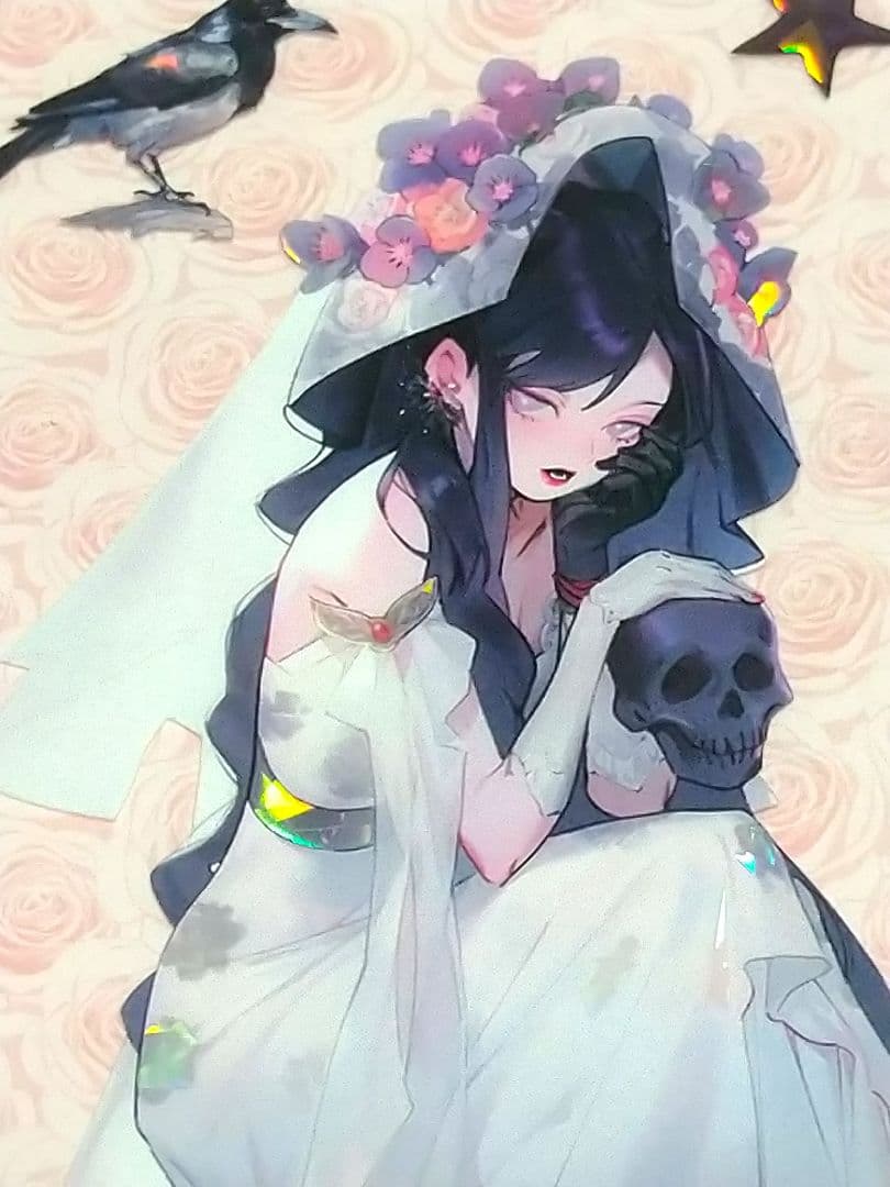 廃盤品✩J1063＃慕纱礼(贝壳光)目境幽冥切売り海外人物マステ女の子AIマステ