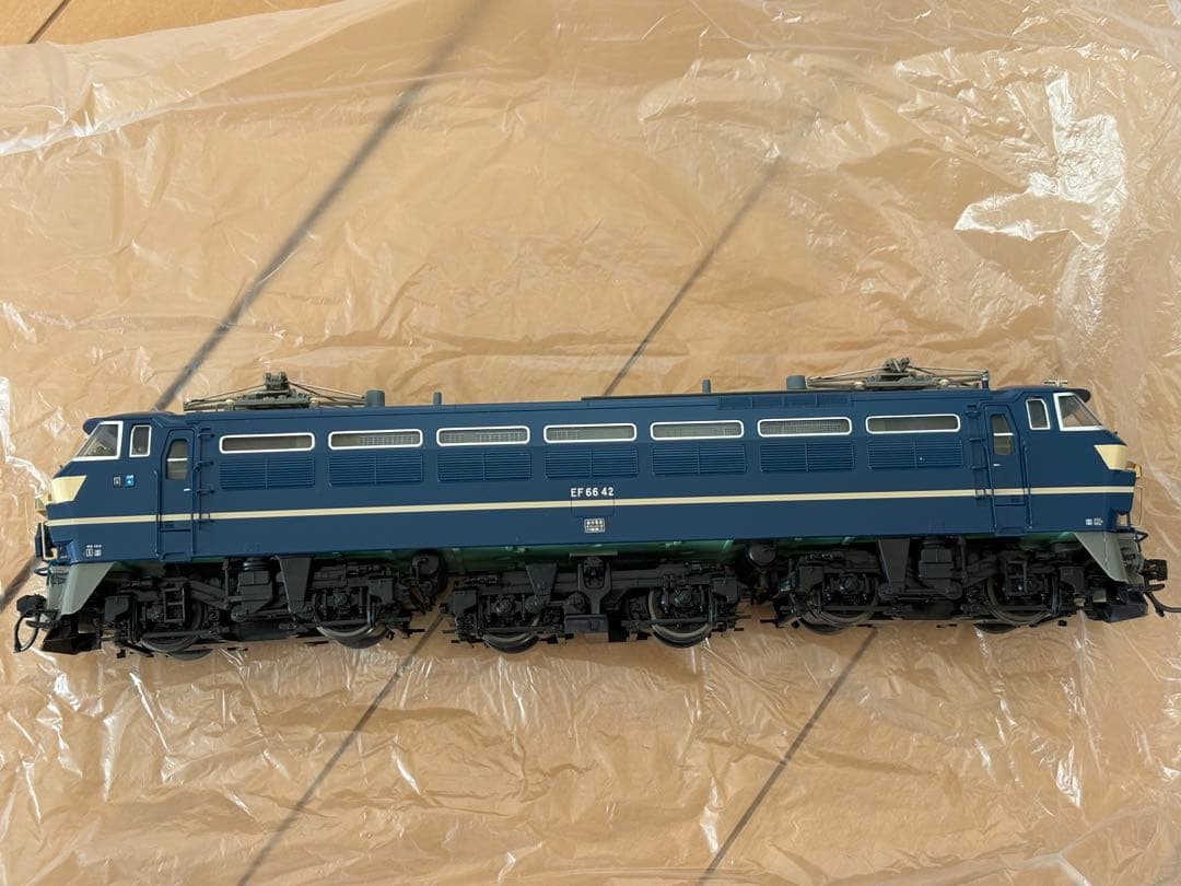 TOMIX HO-116 国鉄 EF66【ひさし付】手すり等真鍮に交換