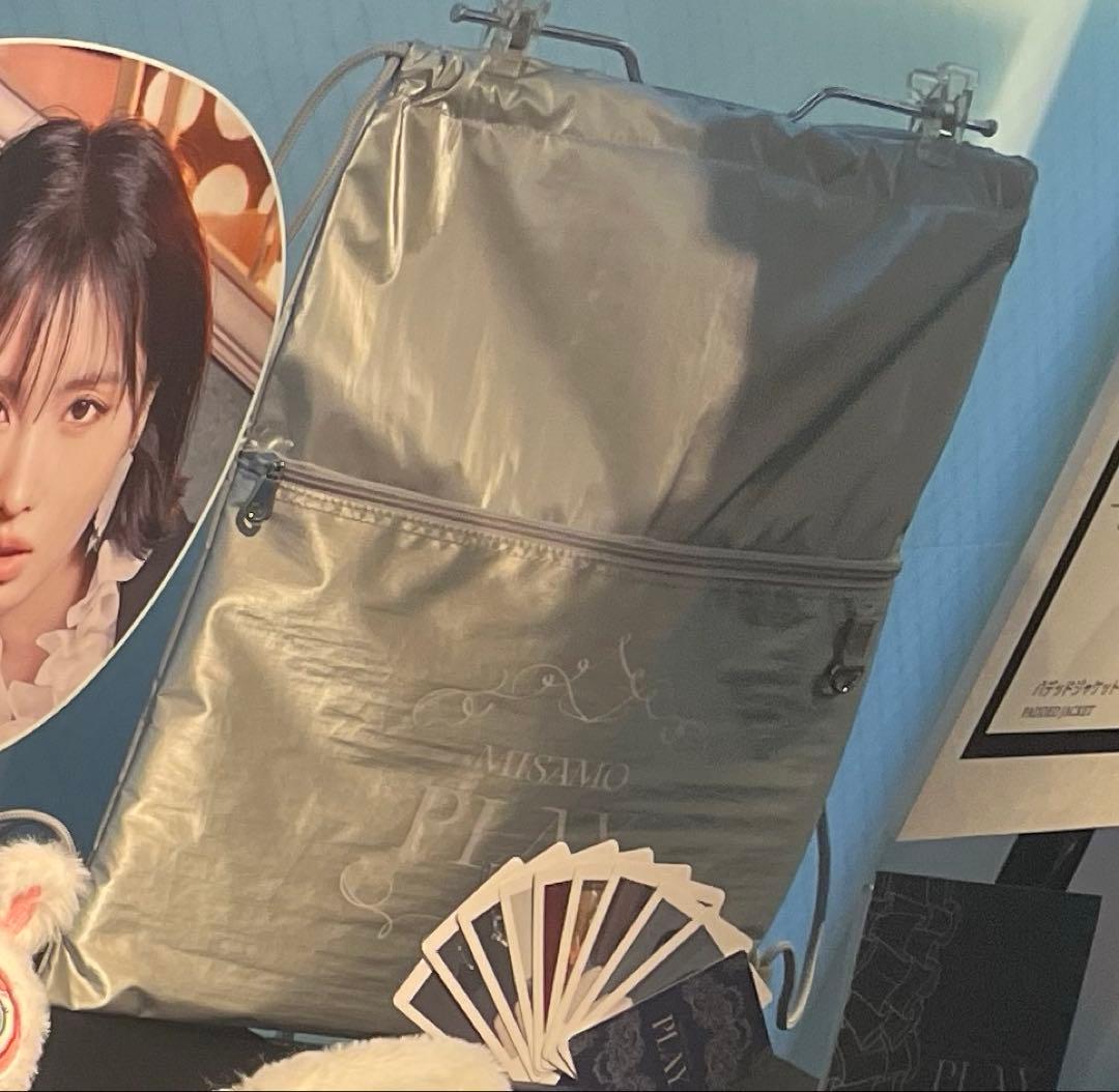 MISAMO リスニングパーティ 会場限定グッズ　ナップサック　リュック　バッグ