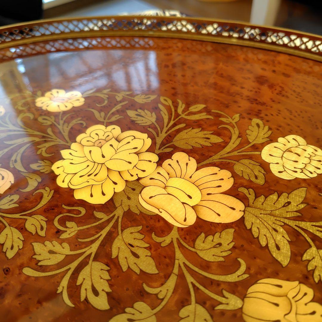 ジョヴァンニ パトゥルツオ　象嵌トレイ イタリア製大