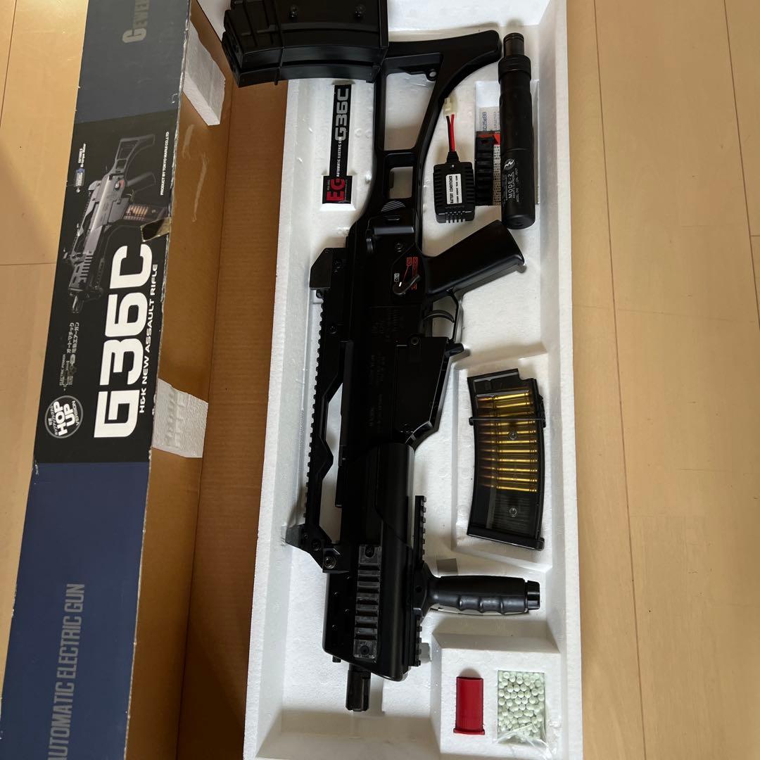 東京マルイ G36C 電動ガン サイレンサー付き