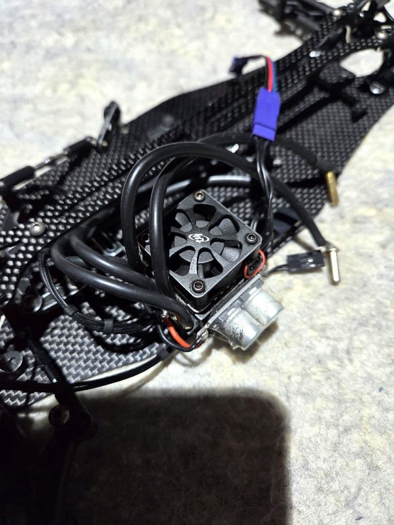 SPICE製 ヨコモBD7 2016 FWDシャーシ ヨコモBL-PRO4付き