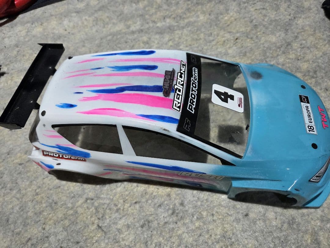 SPICE製 ヨコモBD7 2016 FWDシャーシ ヨコモBL-PRO4付き