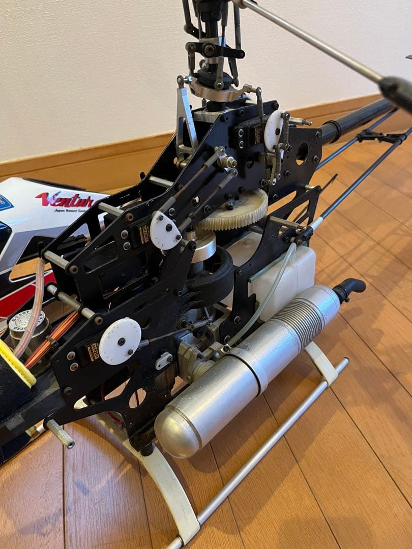 ラジコン　ヘリ　エンジン　ベンチャー　プロポ　セット