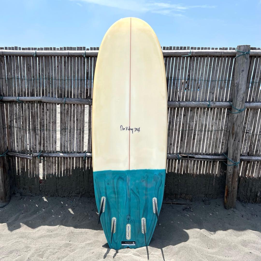 Three Weather FREELY ファンボード 5’10 5フィン 42