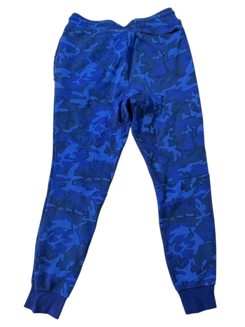 ナイキ テックフリース セットアップ パーカー S パンツ M 青迷彩