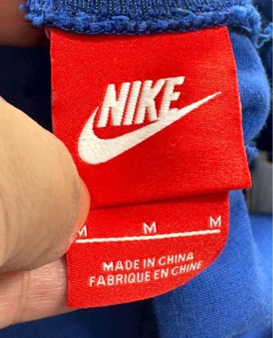 ナイキ テックフリース セットアップ パーカー S パンツ M 青迷彩