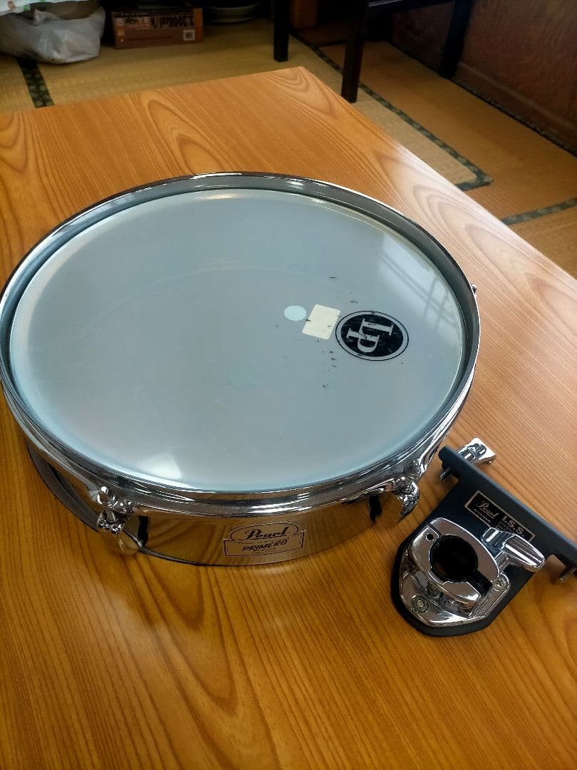 Pearl シングルタム ティンバレス PRIMERO 13インチ ホルダー付