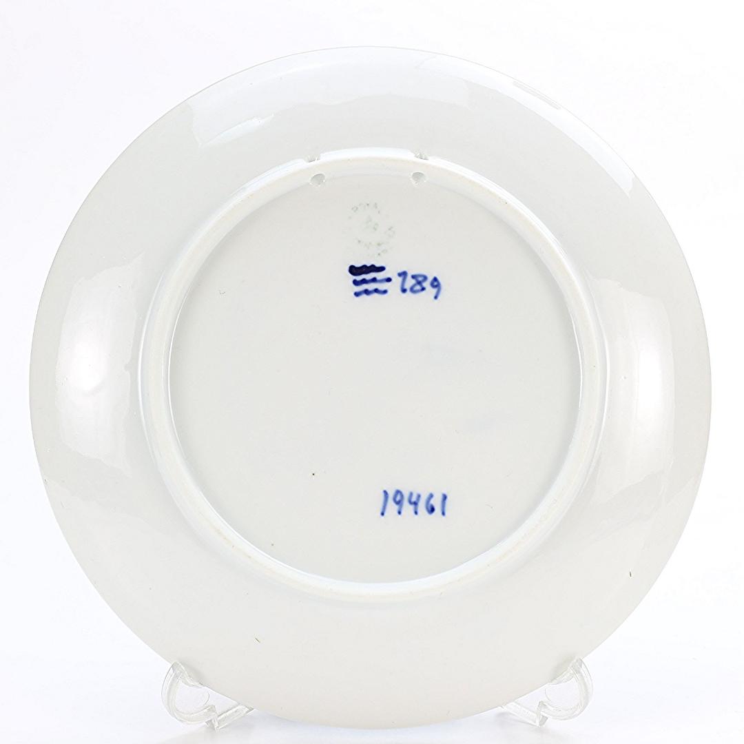 1923年 「教会のある雪景色」 イヤープレート ロイヤルコペンハーゲン