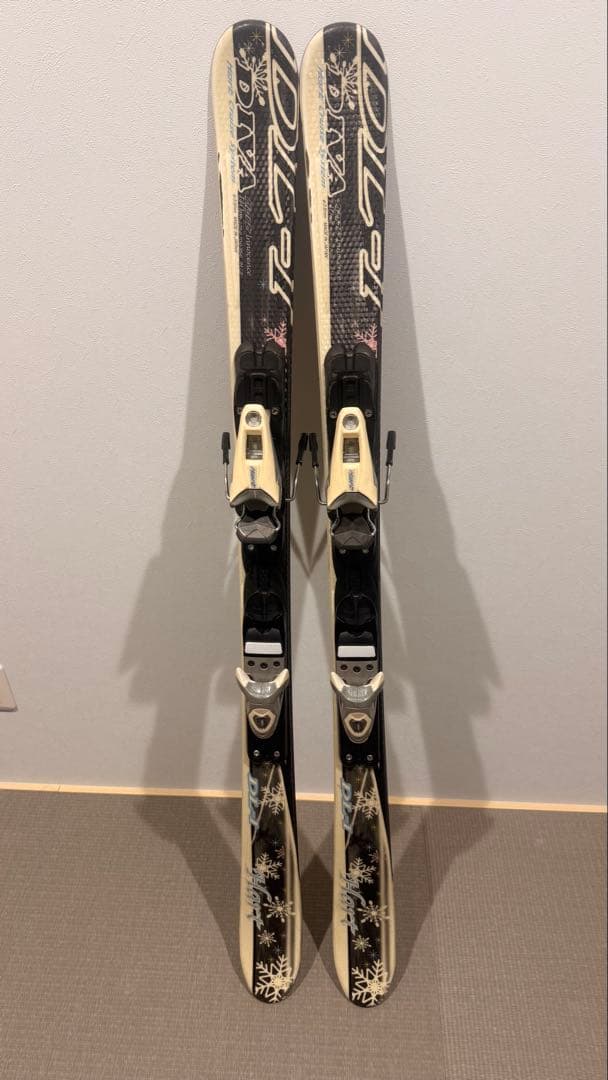 ショートスキー ファンスキー 板＋ビンディング＋ストックセット