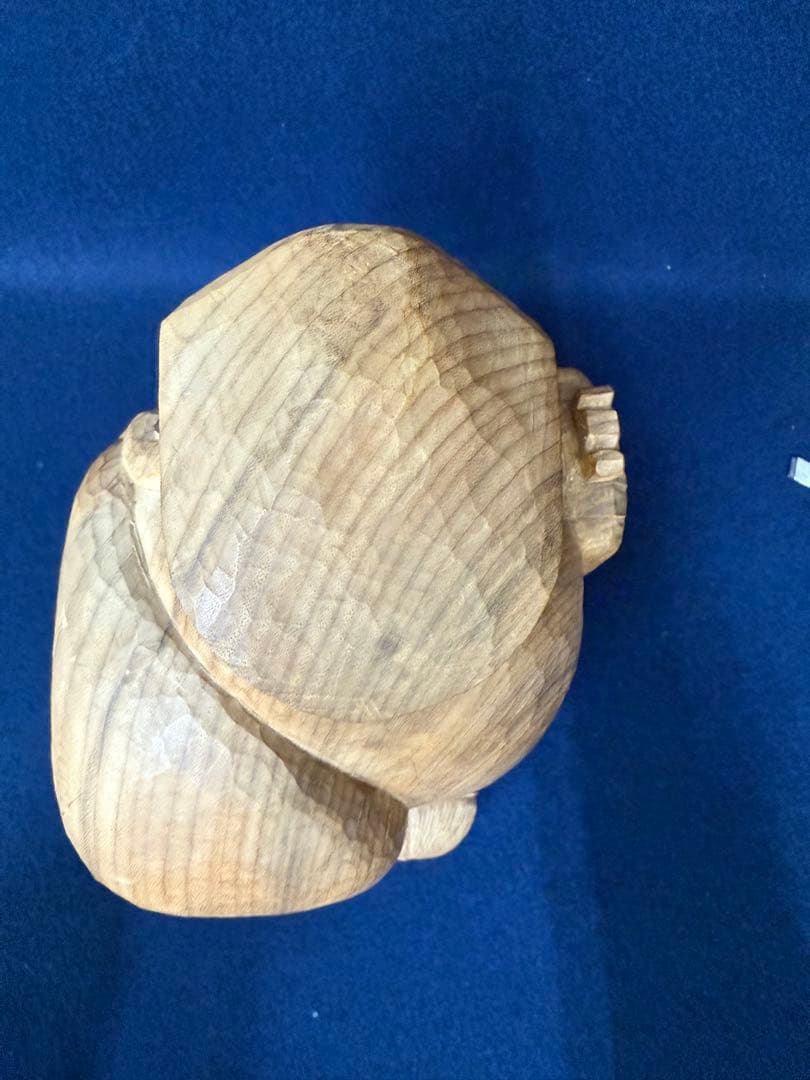 せんとくん作者 薮内佐斗司 大黒天 木彫 彫刻 美術品 レア 希少