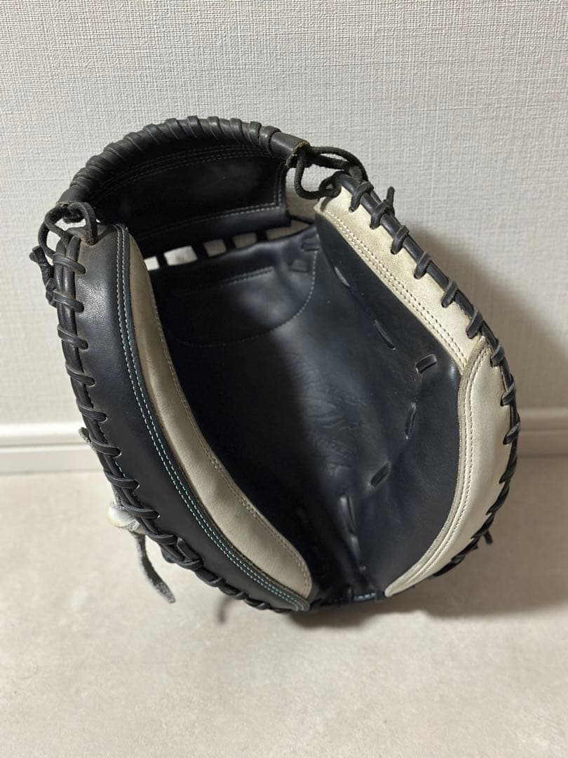 （最終価格）ミズノプロ 軟式　キャッチャーミット　ダイバーシティブルー