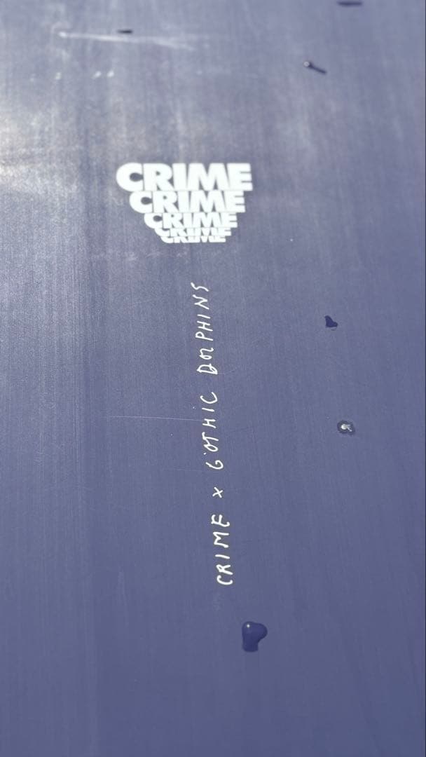 CRIME GOTHIC DOLPHINS サーフボード　6.6