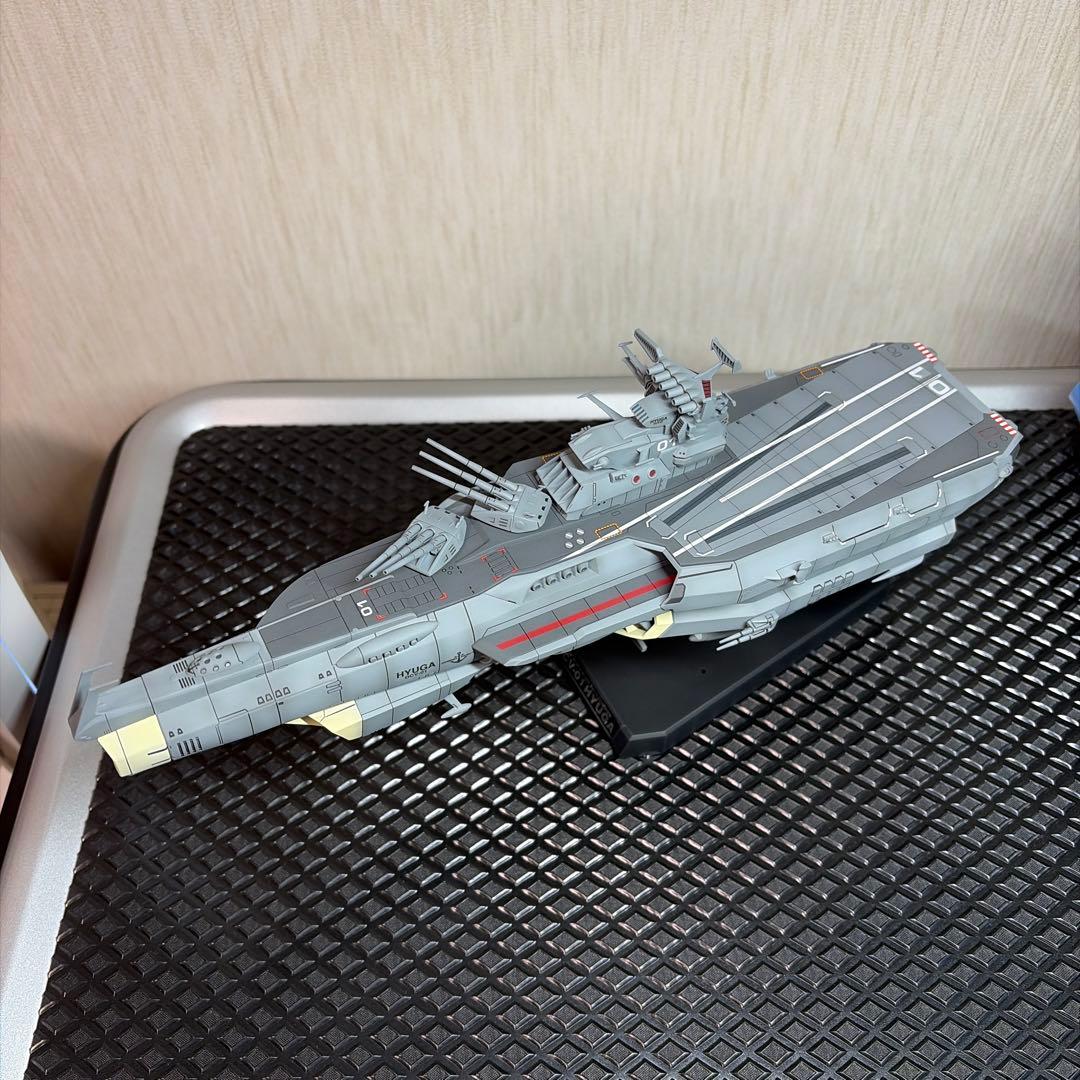 宇宙戦艦ヤマト プラモデル 1/1000 戦闘空母ヒュウガ 完成品