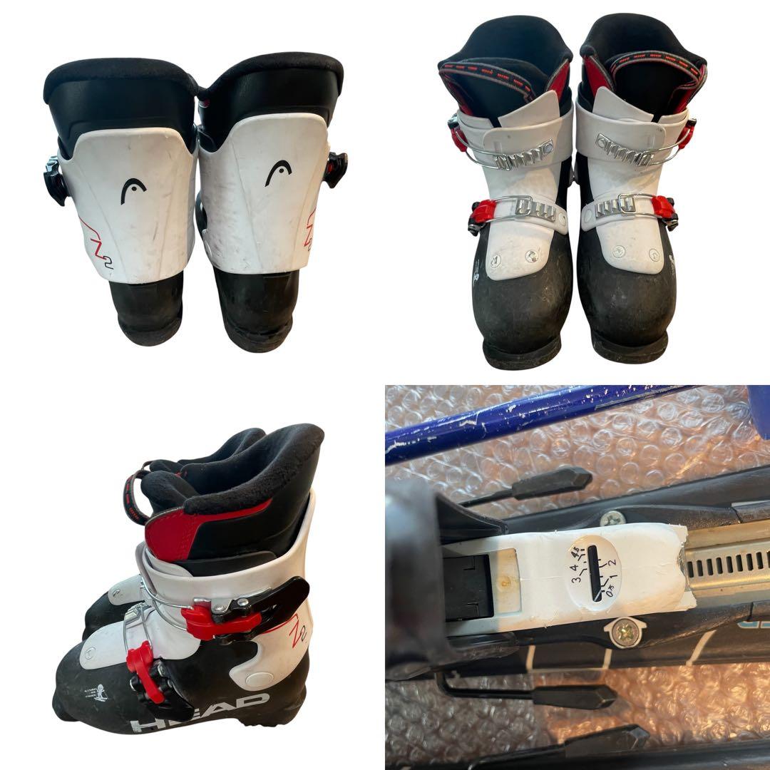 ジュニア　スキー ストック付　100cm head 20-20.5cm