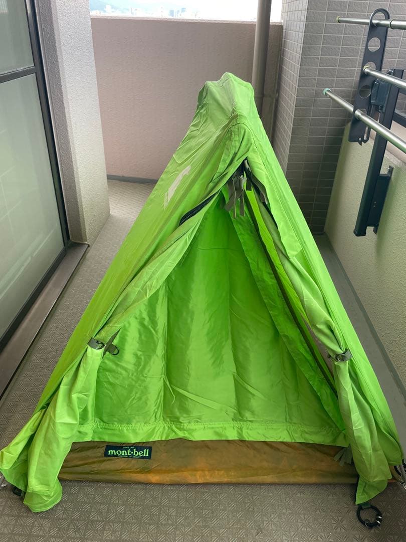 モンベル　ムーンライト1型テント & マウンテンイクイップメントシュラフ セット
