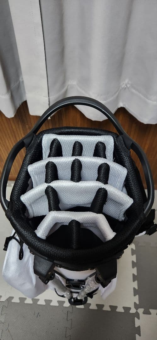 【新品未使用】14分割 LOVACE 白 キャディバッグ