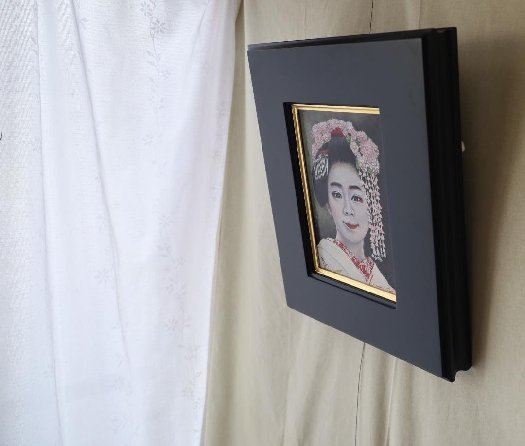 『彩光る』　油彩肉筆画