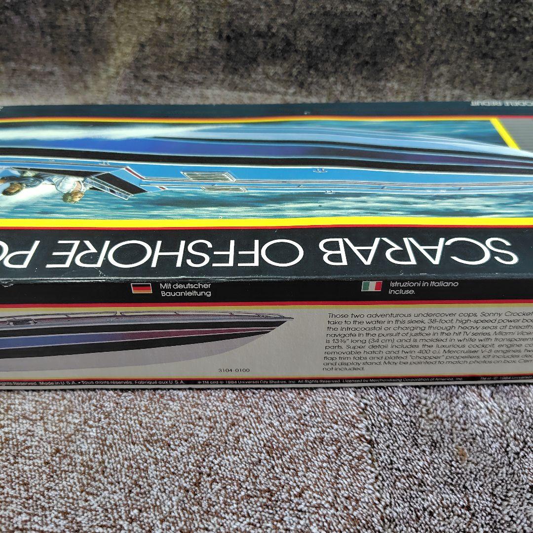 船・ボート MIAMI VICE SCARAB OFFSHORE POWER BOAT