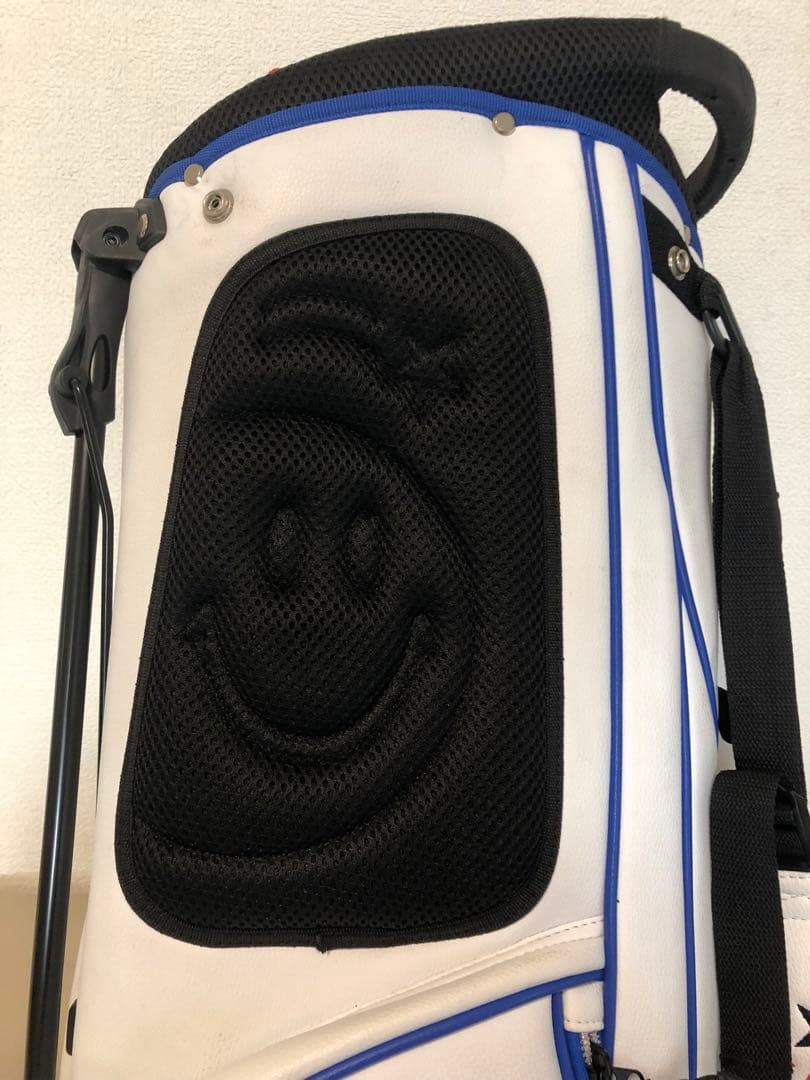 【送料込み】大人気　ブルーティーゴルフ　スマイル　キャディバッグ　ゴルフバッグ