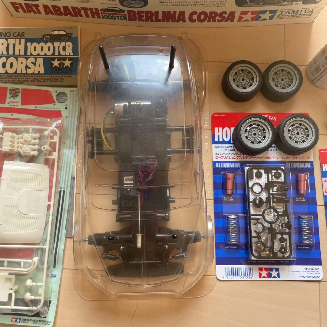 タミヤラジコン　フィアット　アバルト　1000ＴＣＲ　ベルリーナ