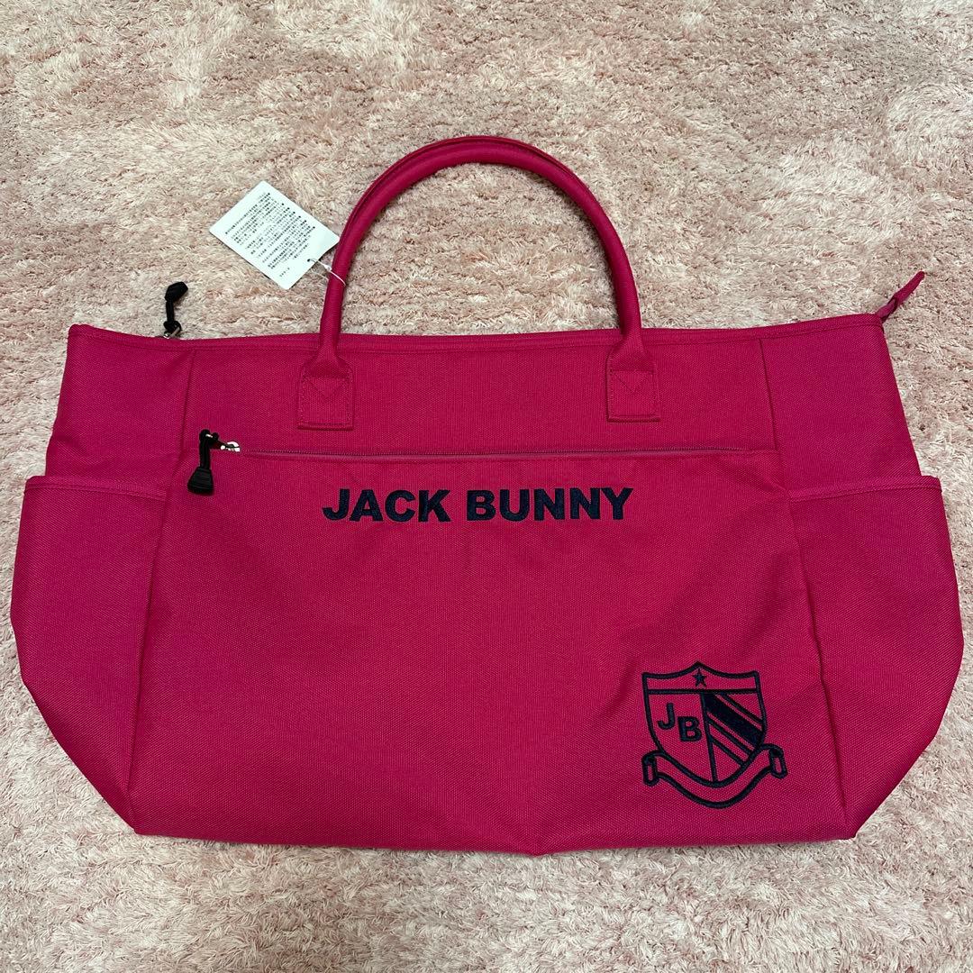 JACK BUNNY/ジャックバニー　ボストンバック　ピンク