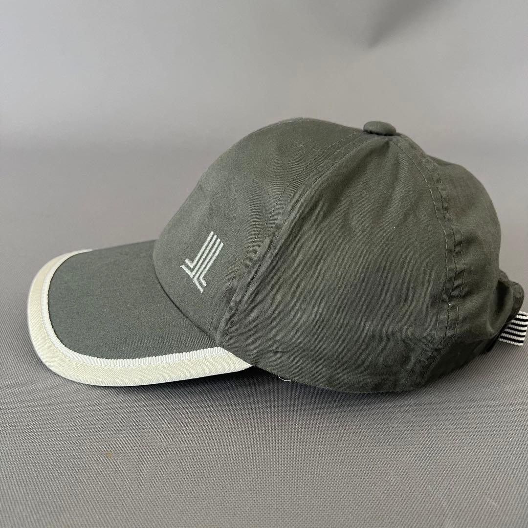 LANVIN SPORT ランバンスポール　キャップ　グレー　ゴルフ　帽子　ロゴ