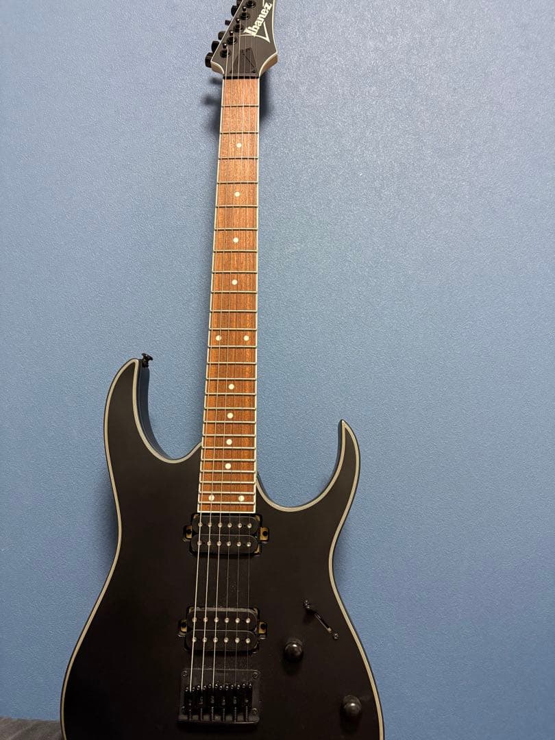 飯*紀様 Ibanez RG421EX Black Flatエレキギター