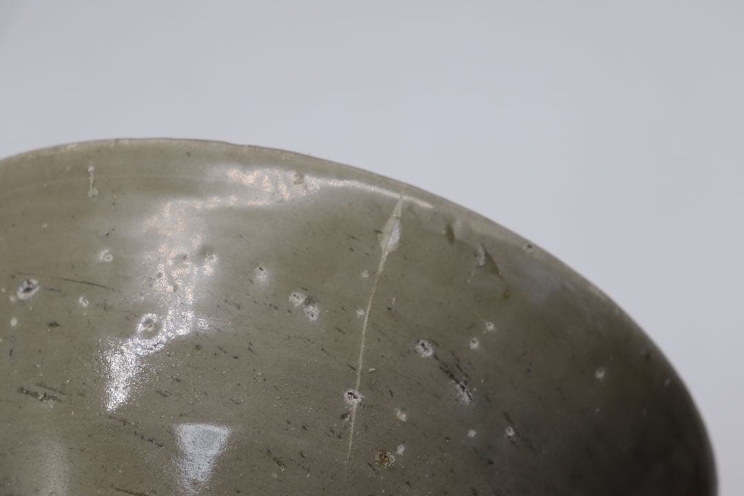 中国　青磁お碗　龍泉青磁　送料込み0425